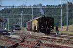 Öffentlicher Fahrtag auf der Emmentalbahn. 

BSB Ed 3/4 51 macht sich in Sumiswald-Grünen bereit für ihre Sonntagsfahrten. Juli 2023.