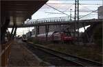 Petershausen als Endbahnhof.