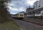 612 125 und 612 112 in Rheinfelden.