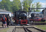175 Jahre Eisenbahn in Nördlingen / 55 Jahre Bayrisches Eisenbahnmuseum.

Dampfspeicherlok Nr. 6601 wurde von Krauss im Jahr 1912 geliefert und scheint ihre Fabriknummer als Bezeichnung übernommen zu haben. An diesem Tag hatte die kleine Lok viel zu tun, sie musste einige kalte Dampfloks auf die Drehscheibe zur Präsentation ziehen. Mai 2024.