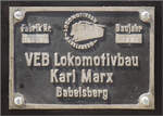 175 Jahre Eisenbahn in Nördlingen / 55 Jahre Bayrisches Eisenbahnmuseum.

50 4073 wurde in Babelsberg vom VEB Lokomotivbau Karl Marx unter der Fabriknummer 124 073 gebaut. Das Baujahr 1960 hatte mich dann doch erstaunt, ist aber in diesem Bild dokumentiert. Nur 21 Jahre war die heute wohl jüngste Dampflok Deutschlands für die DR unterwegs, bevor sie als Heizlok die Zeit bis zur Wende in der DDR überdauerte. Das BEM hat die Neubaulok in die Neuzeit gerettet. Mai 2024.