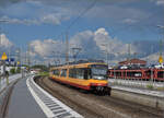 AVG 450 839 und 450 862 in Rastatt. Mai 2024.