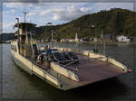 Die Pirouette der Loreley IV vor dem Anlegen in St. Goar spart eine ganze Menge Diesel. Juli 2024.