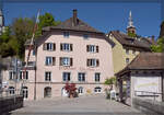 Gasthaus an der Grenze in Laufenburg (Baden). April 2026.