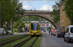 Stadtbahnwagen 3510 beim Nordbahnhof.