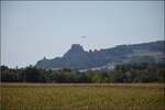 Zeppelin am Hohenkr�hen.