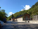 (185'234) - Der Bahnhof von Ribes de Freser am 26.