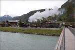 Ballenberg Dampfbahn nach Innertkirchen.