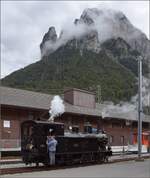 Ballenberg Dampfbahn nach Innertkirchen.