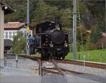 Ballenberg Dampfbahn nach Innertkirchen.