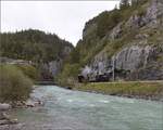 Ballenberg Dampfbahn nach Innertkirchen.