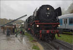 01 180 beim Auffrischen der Vorr�te im Bw Rottweil. Oktober 2026.