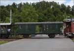 Fahrtag im Zrcher Oberland. Gepckwagen C 106. Bauma, Juli 2023.