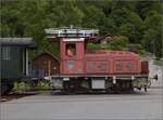 Fahrtag im Zrcher Oberland. Tem III 354 rangiert in Bauma. Juli 2023.