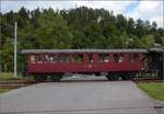 Fahrtag im Zrcher Oberland. Speisewagen WR 106. Bauma, Juli 2023.