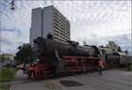 Schienenverkehr am Schienerberg.