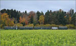 Sonderfahrt mit Be 4/4 102 der Emmentalbahn nach Brugg.