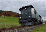 Sonderfahrt mit Be 4/4 102 der Emmentalbahn nach Brugg.