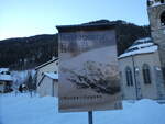 (231'485) - Plakat fr Le Muse de Bagnes am 18.