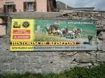 (127'598) - Werbeplakat fr historische Reisepost auf dem Gotthardpass am 4.