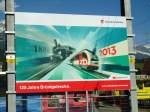 (145'158) - Plakat zum 125 jhrigen Jubilum der Brnigstrecke am 16.