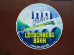 (145'570) - Jubilumslogo 100 Jahre BLS am 30.